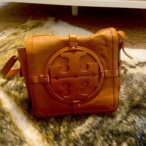 Tory Burch Cognac Shoulder Bag